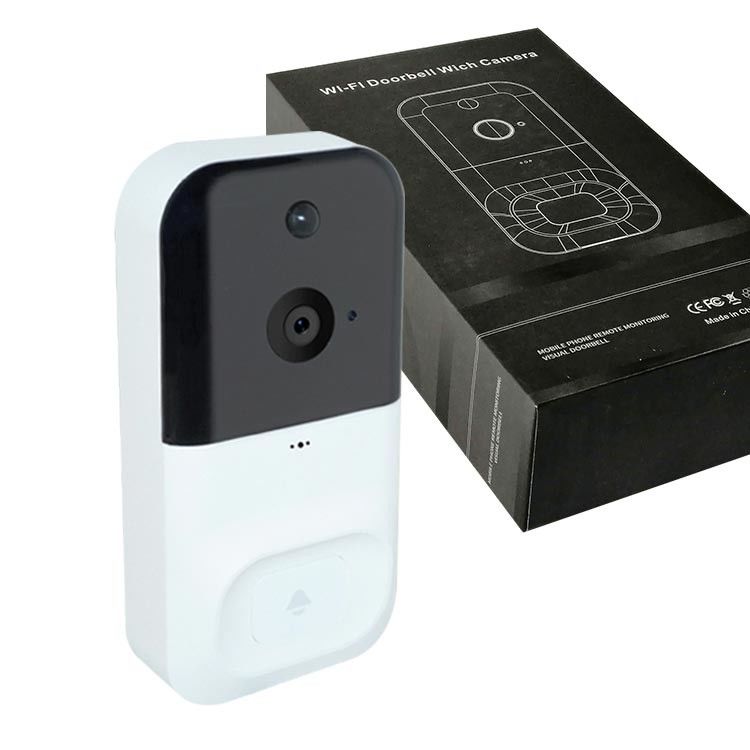 Camera chuông cửa không dây thông minh 5V Power 2.5mm White Home