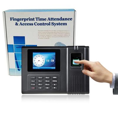 Network Punch Máy ghi chấm công vân tay 2,8 inch