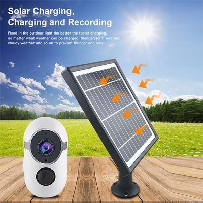 Năng lượng mặt trời ngoài trời Camera quay video âm thanh hai chiều 1080P Wifi không dây Camera quan sát mini
