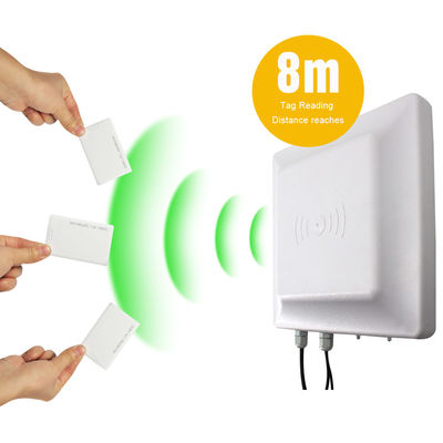 Tích hợp Ăng-ten tích hợp UHF Đầu đọc UHF RFID Phạm vi dài 6 ~ 10m 868mhz