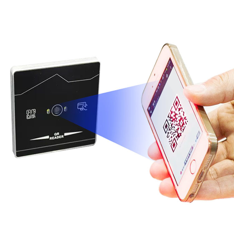 Máy quét mã vạch 2D QR Code Đầu đọc kiểm soát truy cập thẻ RFID Giao diện USB