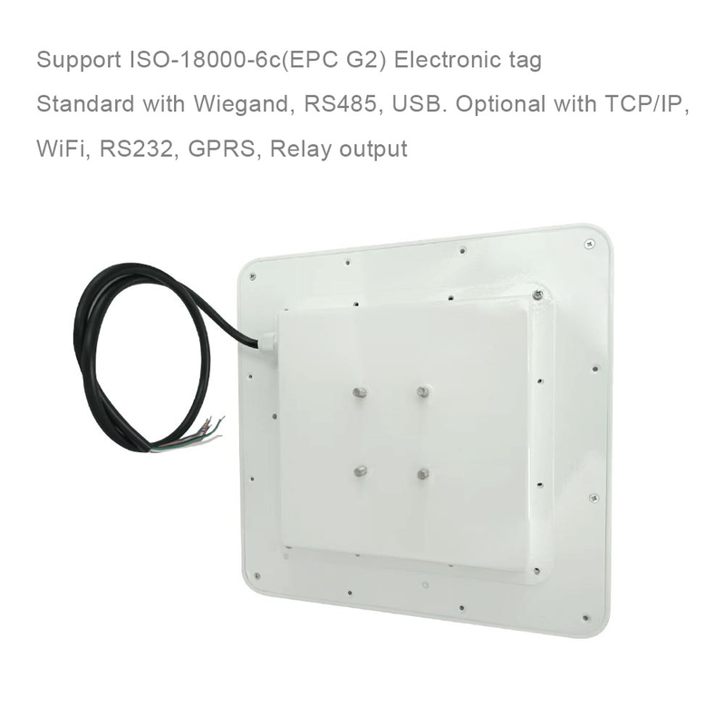 Kiểm soát truy cập thẻ RFID tầm xa 1 - 8m Đầu đọc UHF RFID tích hợp