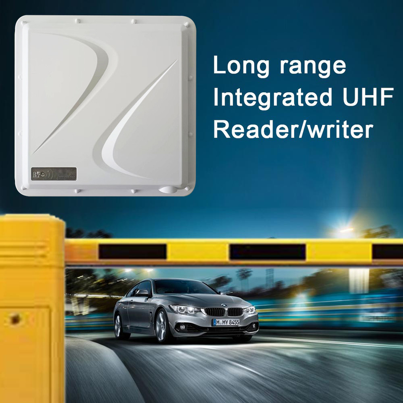 Kiểm soát truy cập thẻ RFID tầm xa 1 - 8m Đầu đọc UHF RFID tích hợp
