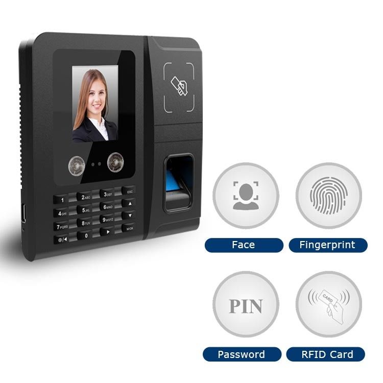 Hệ thống chấm công dựa trên nhận dạng khuôn mặt RoHS hoạt động bằng pin