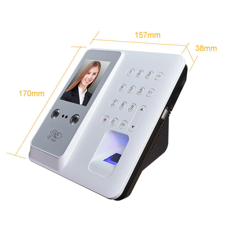 Máy chấm công nhận dạng khuôn mặt DC 9V sinh trắc học đám mây