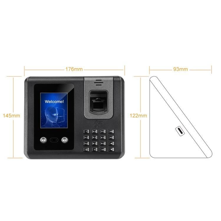 Thẻ ID ID Hệ thống kiểm soát truy cập nhận dạng khuôn mặt 2,8 inch