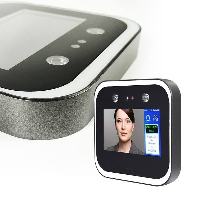 Đồng hồ thời gian của nhân viên WIFI Máy chấm công sinh trắc học khuôn mặt FCC