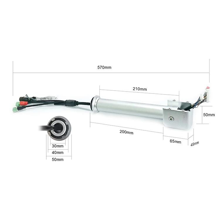 Máy đo nhiệt độ hồng ngoại nhận dạng khuôn mặt không tiếp xúc 5 inch