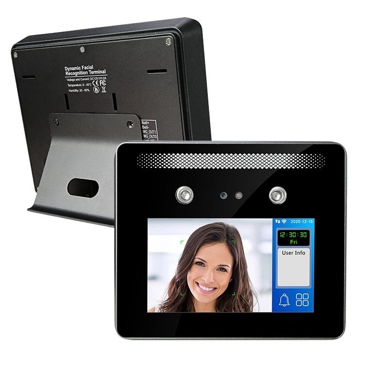 Thiết bị chấm công nhận dạng khuôn mặt WiFi 5 inch HD 32G