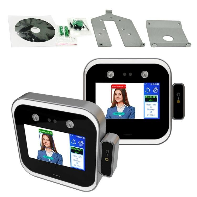 Máy quét nhiệt độ nhận dạng khuôn mặt 5 inch lòng bàn tay 5 inch