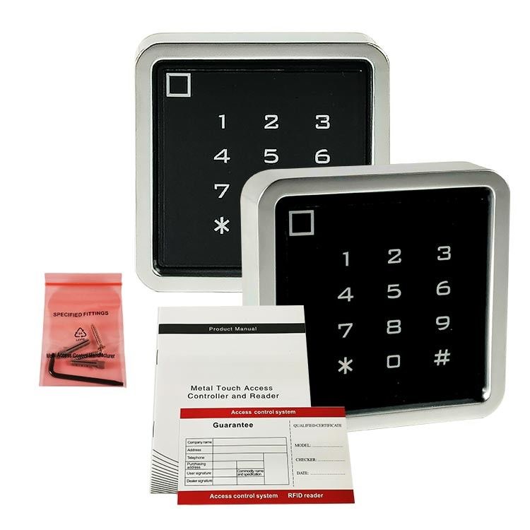 Bàn phím vỏ kim loại Chống nước IP68 Kiểm soát truy cập thẻ RFID