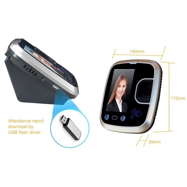 PCBA RFID PIN Hệ thống chấm công vân tay dựa trên web