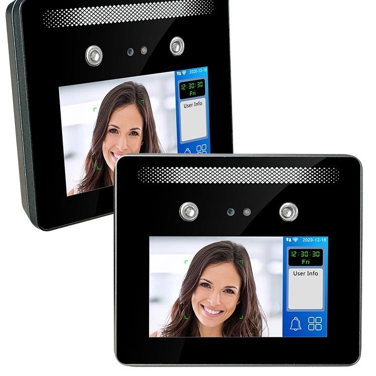 Hệ thống truy cập cửa nhận dạng khuôn mặt 5 inch Linux TMDF05