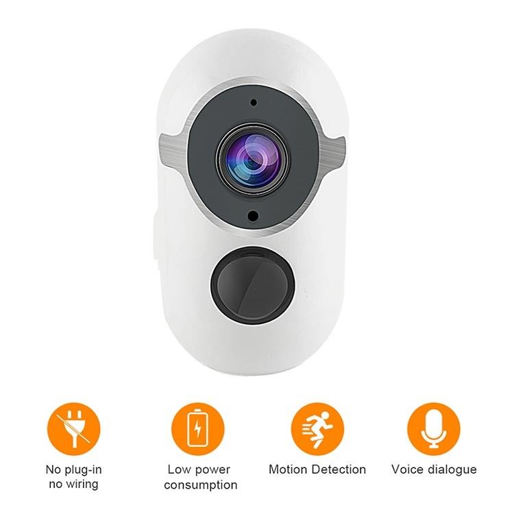 Hệ thống camera Ip không dây 1080P 2MP chống nước Camera quan sát Home Surveillanc