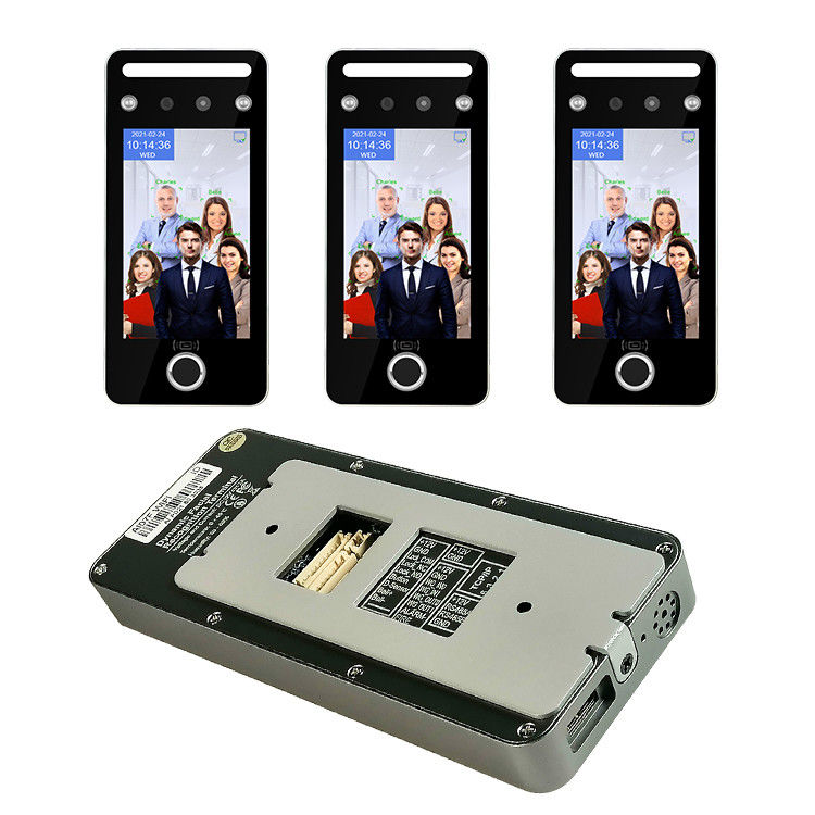 Hệ thống truy cập nhận dạng khuôn mặt 5 inch không cảm ứng Điều khiển truy cập mã QR