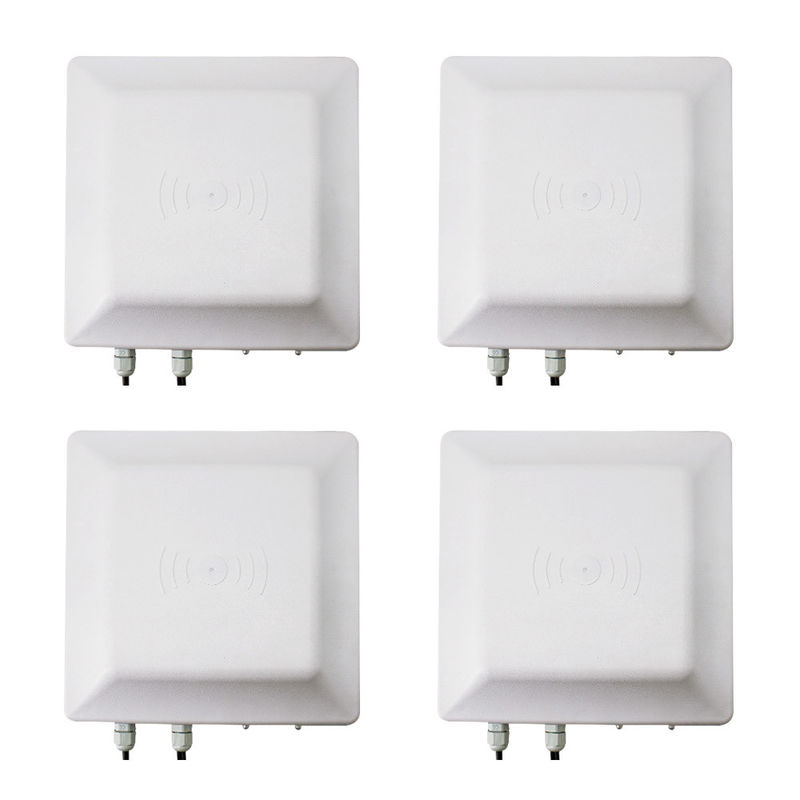 Khoảng cách dài Thẻ kiểm soát truy cập RFID Thẻ đọc thụ động Đầu đọc UHF Antenna