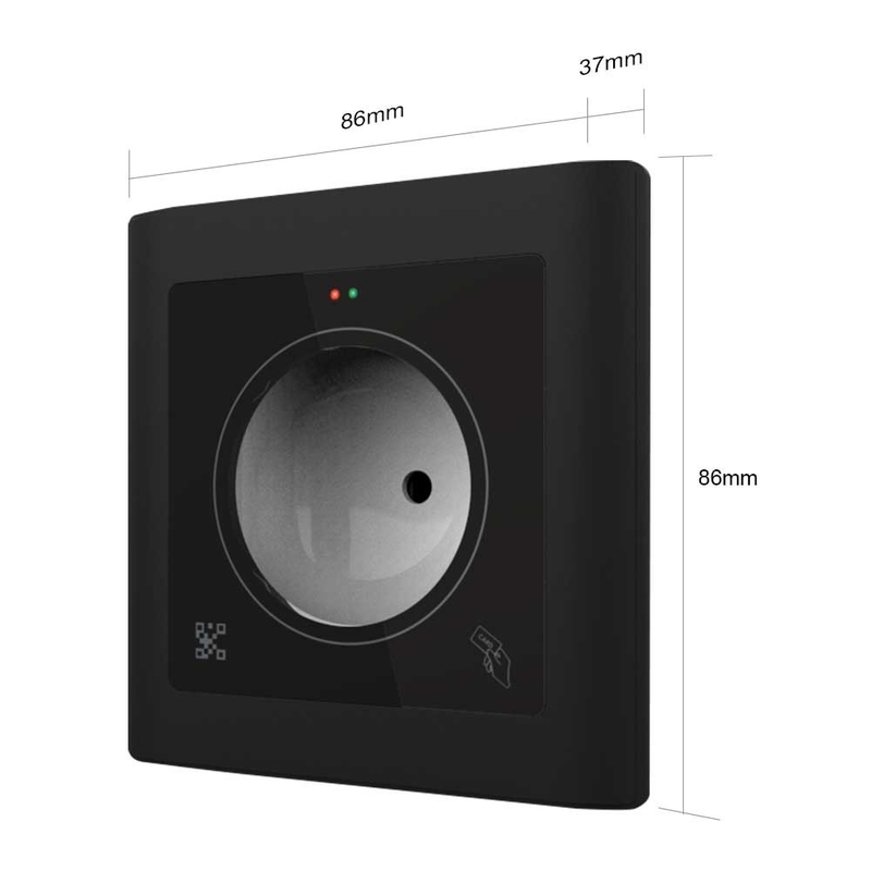 Đầu đọc thẻ kiểm soát truy cập Wiegand 26 34 cho thẻ NFC Vùng lân cận mã QR