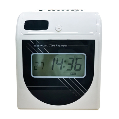 Màn hình LCD Máy ghi thời gian kỹ thuật số Máy ghi thời gian thẻ đục lỗ cho nhân viên chấm công