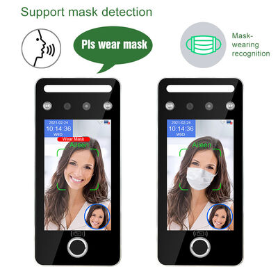 10,000 Capacity Clock System Biometric Palm Vein Face Fingerprint Thời gian tham dự với phần mềm đám mây miễn phí