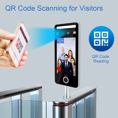5 Inch Touch Screen Multi Mode Professional Face Fingerprint RFID Access Control Machine With RS485