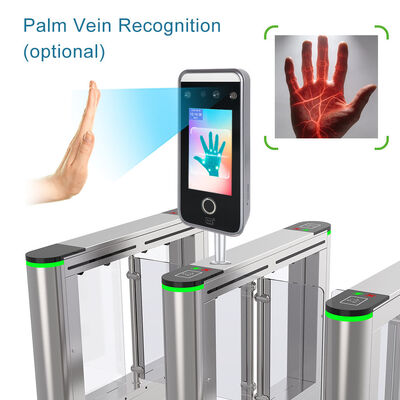 AI Dynamic Face Recognition Access Control Attendance Machine Fingerprint Password Card Door Lock Security System