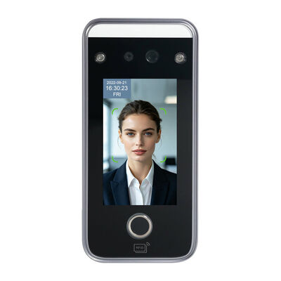 Biometric thông minh kiểm soát truy cập và thời gian tham dự thiết bị đầu cuối với màn hình cảm ứng và camera kép