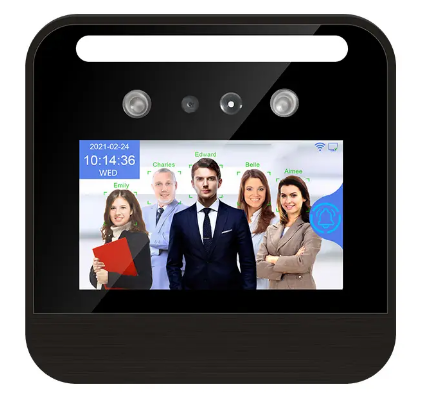 Máy kiểm soát truy cập mặt dựa trên thẻ RFID thông minh AI với mô-đun WiFi / 4G