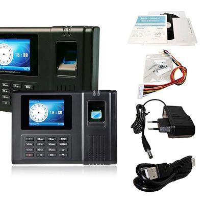 Network Punch Máy ghi chấm công vân tay 2,8 inch