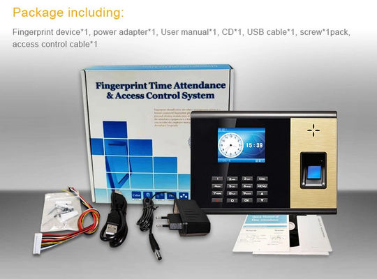 Thẻ SIM GPRS 2,8 inch Hệ thống chấm công dấu tay