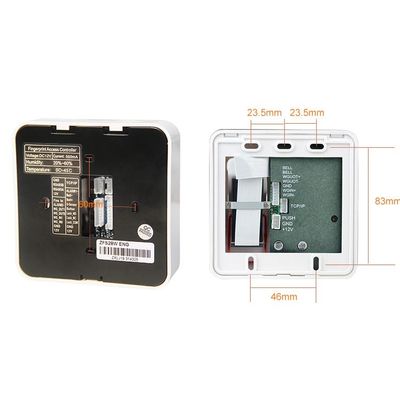 Trường Văn phòng Bàn phím Bàn phím Hệ thống Kiểm soát Ra vào Cửa bằng Vân tay