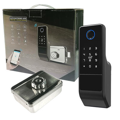 Nhận dạng vân tay sinh trắc học không cần chìa khóa Tuya Khóa thông minh với chứng chỉ CE FCC