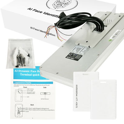 Kiểm soát truy cập nhận dạng khuôn mặt sinh trắc học Wiegand 26/34 cho cửa quay