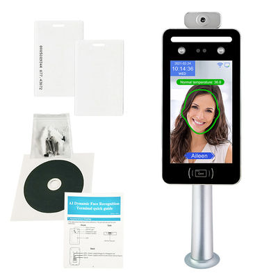0,5M Nhận dạng khuôn mặt Đồng hồ thời gian Đo nhiệt độ đầu cuối Đồng hồ