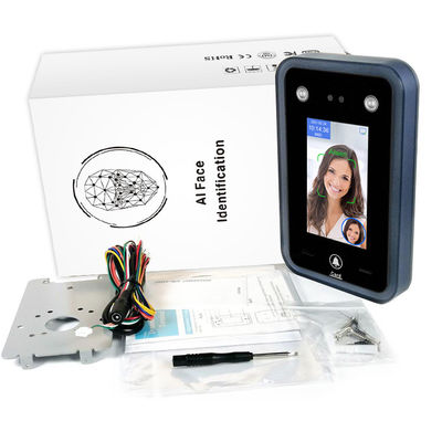 Hệ thống nhận dạng khuôn mặt sinh trắc học trên đám mây ánh sáng có thể nhìn thấy AI Đồng hồ thời gian kiểm soát truy cập