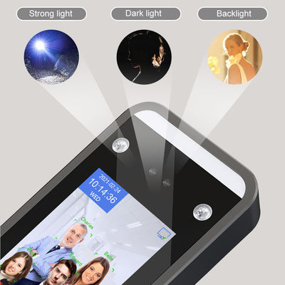 Máy chấm công nhận dạng khuôn mặt AI06 Đầu đọc thẻ Hệ thống đồng hồ thời gian Wiegand