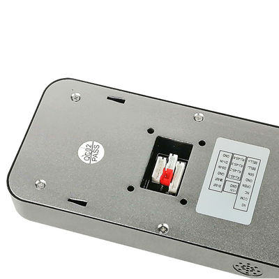Máy chấm công nhận dạng khuôn mặt DC12V AI06 Mã QR có ánh sáng nhìn thấy