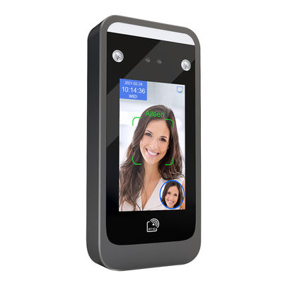 Linux 3.10 Hệ thống chấm công sinh trắc học khuôn mặt 4.3 inch Kiểm soát truy cập AI