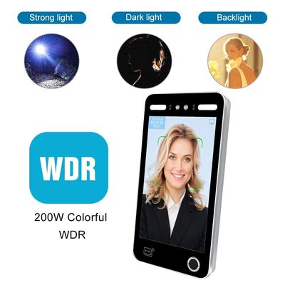 Hệ thống kiểm soát truy cập nhận dạng khuôn mặt AI bằng vân tay sinh trắc học để chấm công