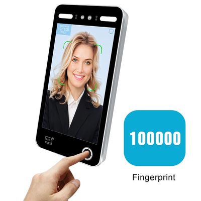Web Biometric Dynamic Facial Reader Điều khiển truy cập thông minh 10.1 inch Linux 3.1