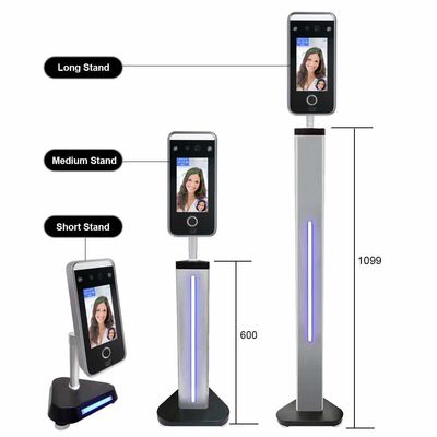 Máy chấm công vân tay TCP WDR Ghi lại thời gian phát hiện 2,5m