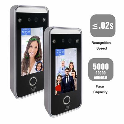 Máy chấm công sinh trắc học đứng cao Máy chấm công thẻ IC Vân tay RS485