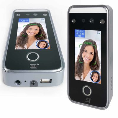 Máy chấm công sinh trắc học đứng cao Máy chấm công thẻ IC Vân tay RS485