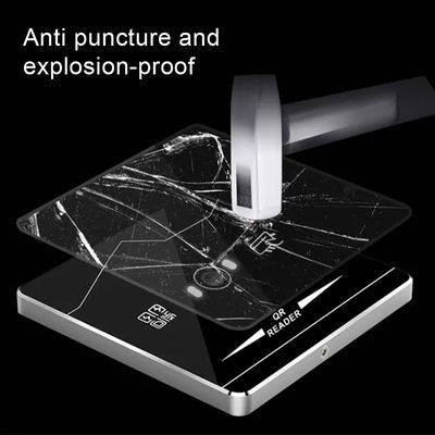 Giao diện Wiegand26 / 34 Đầu đọc thẻ tiệm cận RFID Cảm ứng tự động Kính cường lực