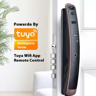 Wifi Tuya Smart Lock Kiểm soát truy cập 3D Khóa cửa nhận dạng khuôn mặt